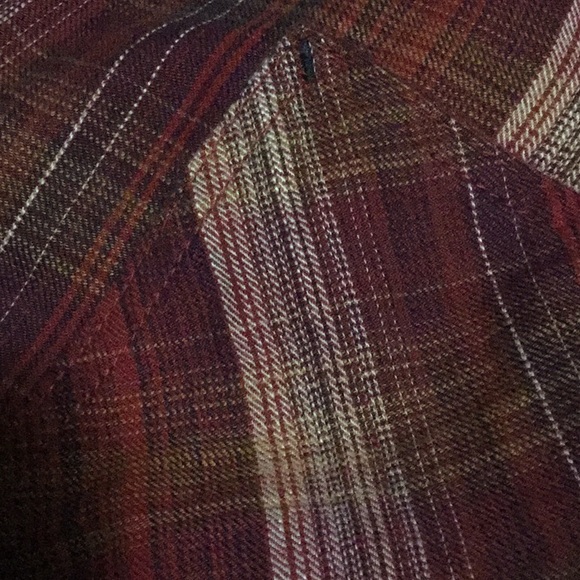 NWT Free People size 0 Birch wide-leg plaid twill - Picture 7 of 8